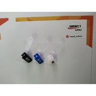 Id card clip, single hanger clip