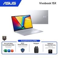 ASUS VivoBook X M3504Y-ABQ179WS Laptop Cool Silver | Ryzen 7-7730U | 8GB RAM 1TB SSD | 15.6''FHD | AMD Share | MS Office H&amp;S 2021 | Win11 | 2Y Warranty