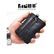 beg dompet perempuan dompet perempuan cute Sheepskin Fresh Mini ID Card Key Case