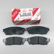 TOYOTA VELLFIRE AGH30, ALPHARD GGH30, LEXUS NX200T, AGZ1 REAR DISC BRAKE PAD (04466-78020)