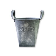 Tin Handle Pot - Vintage Style (Dimension: 20x20 cm)