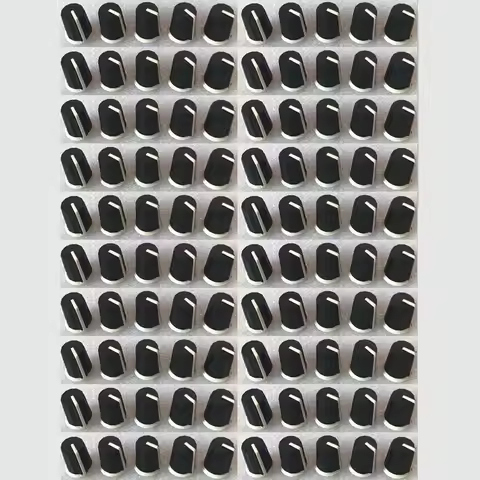 100PCS Replace Black EQ Rotary Knob For Pioneer DJ MIXER DJM djm-2000 900 850 750 700 800, - DAA1176