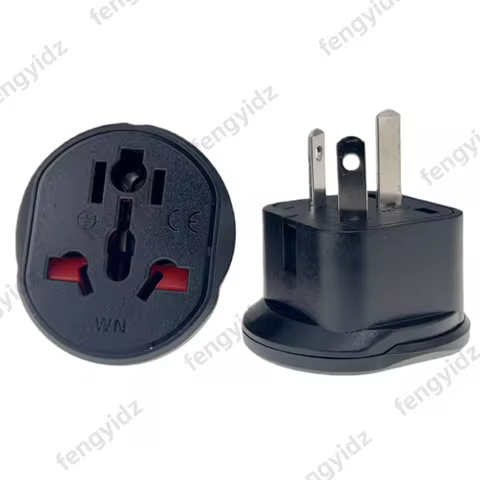 1pcs USA EU EURO Asia Universal Travel Power Plug Adapter To AU Australian New Zealand 3 Pin