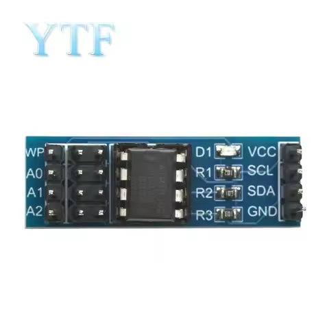 AT24C256 Serial EEPROM I2C Interface EEPROM Data Storage Module AT24C02 AT24C04 AT24C08 AT24C16 AT24