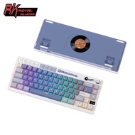 Royal Kludge RK M65 Ocean Blue 66 Key Mechanical Keyboard 60% Keyboard