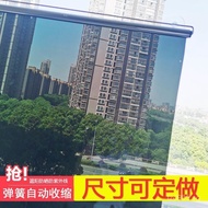 Balcony Light Blocking Hook-Type Roller Blinds Factory Insulation Film Suction Cup Window Sunshade F