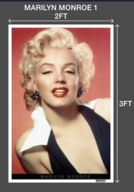 MARILYN MONROE TARPAULIN POSTER 2X3FT