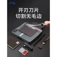 Jelly's Export Japan 948 Small Paper Cutter Manual A4 Paper Cutter Office Stainless Steel Knife Safe