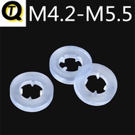 Insulated Plastic Flat Washer Waterproof Washer M4.2-M5.5 Matching Hexagonal Drill Tail Self-Tapping