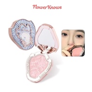 FLOWER KNOWS /Powder Blusher Unicorn Monochrome Powder Blusher Powder Highlight Contour Enhancement 