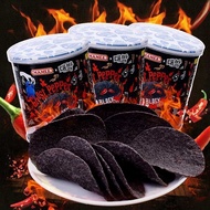 Malaysia Imported MAMEE Mummy Ghost Pepper Potato Chips Barrels Super Spicy Hot Pervert Spicy Potato