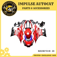 Yamaha R25/R3 V2 Full Set Fairing Kit Cover Set | Cover Set R25/R3 2019 - 2023 | R25/R3 Cover Set | 