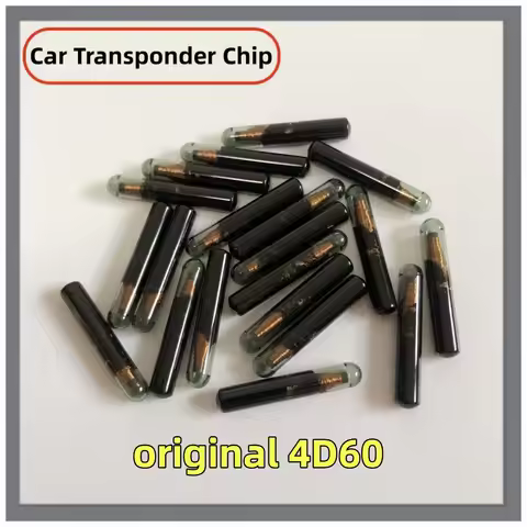 5/10pcs Original 4D60 chip Auto Car Blank Key Chip 4D60 Glass Transponder Chip