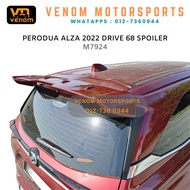 🔥NO PAINT🔥 PERODUA ALZA 2022 DRIVE 68 SPOILER - M7924