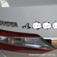 ^ Creative Inner Gold Silver 3d Three-Dimensional Self-Adhesive Car Stickers Suitable for Any Car Mo