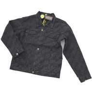 [Produced by the Big Devil] Tested Version drew Smiley New Style Full Print drew Letter Denim Jacket