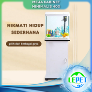 LEPET Meja aquarium minimalis 400 / Kabinet aquarium / meja aquascape / akuarium cabinet / lemari aq