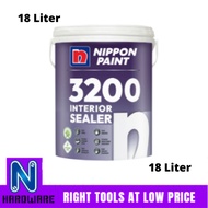 Nippon Paint 3200 Interior Wall Sealer / Cat Undercoat Dinding Dalam Rumah- 18 Liter
