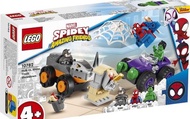 【樂高 LEGO 10782 Marvel系列-綠巨人和犀牛人的卡車決鬥】