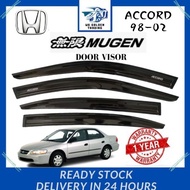 Honda Accord S84 S86 1998-2002 Mugen Style Door Visor Airpress Sun Visor (1set/4pcs)