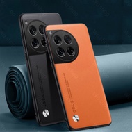 Casing For OnePlus 12 12R Ace 3 3V Open OnePlus12 12r ace3 Sheepskin Leather Phone Case Lens Protect