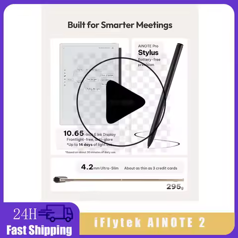 10.65" iFlytek AINOTE 2 E-Ink Tablet Ultra-Thin 4.2mm Digital Notebook with Voice-to-Text 16-Languag