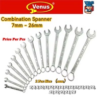 [7mm-26mm] Combination Wrench Spanner / Combination Ring Spanner / SPANAR / 扳手 (1 Pcs)