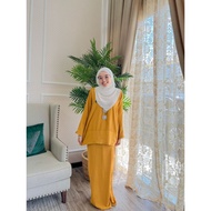 HASNURI KURUNG HAINAA •OLIVE GREEN •MUSTARD •MAROON •TURKISH BLUE •ASH BROWN