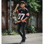 OLIVERKIDS - Boys and girls jersey 3-12 years NO 07 print Full Printing Women Girls Half Vintage Str