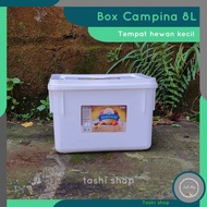 Box Campina 8L Box Es Krim Box Hamster Landak Mini Reptile Hewan Kecil