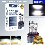 MITSUBISHI TRITON 2019-PRESENT LED Headlight Lampu Kereta Car LED Mini Projector H11 LED Headlight P