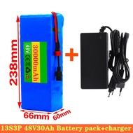 Electric Bicycle Battery  48v Lithium Battery 30Ah13 String 3 and + Charger 18650 Lithium ion