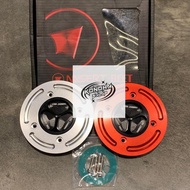 MERAH NASSERT BEET N250FI ZX25R TANK CAP IN SILVER RED