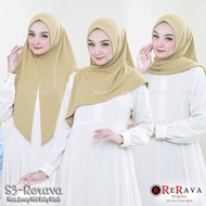 Jilbab segi tiga instan Jersey knit by Rerava hijab wanita muslim