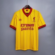 Retro Football Jersey 81-84 Liverpool Away JJ0L