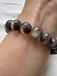 巴西老礦 綠幽靈 紅幽靈手鏈手串 10mm Green Phantom Quartz $ Red Phantom Quartz bracelet,bracelets,ring,rings,earrin
