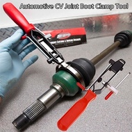 Automotive CV Joint Boot Clamp Crimper Tool with Cutter