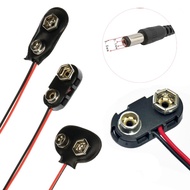 10pcs 9V battery snap power cable to DC 9V clip male line battery adapter uno r3