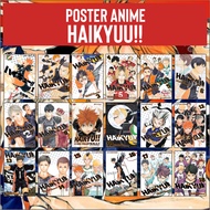 Haikyuu Anime Poster Cover Manga Aesthetic