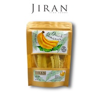 JIRAN™ Certified Dried Banana Slices Healthy Snacks for Kids & Adults 100g