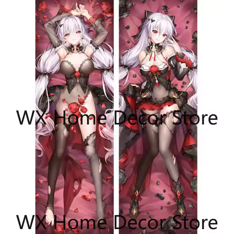 New Style Honkai Impact 3 Elysia Dakimakura 2WAY Hing Body Case Anime Fuhua Pillow Cushion Cover Xma