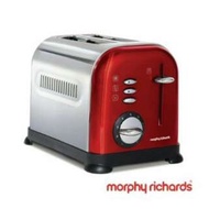 二手 英國頂級家電 MORPHY RICHARDS 9段溫控 魅力紅色 型號44742   烤麵包機  原價6800 現 1600