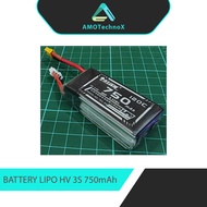 ALIENMODEL Recharge Battery LIPO 3S 11.4V HV High Voltage 750mAh for RC Car Truck Robot Sumo Soccer