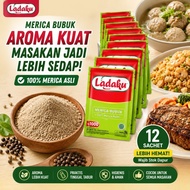 Ladaku Pepper Powder Sachet 12 pcs | Original Pepper Powder with Strong Aroma, Practical Cooking Sea