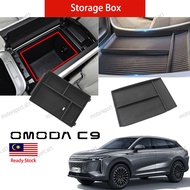 [READY STOCK] Omoda C9 Armrest Storage Box Front Tray Center Console Waterproof for Omoda C9 Accesso