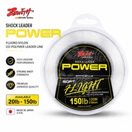ZENITH POWER Shock Leader 100m Fluoro Nylon Co-polymer Leader Line Tali Leader Perambut Fishing