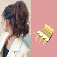 Korean crab claw hairpin for beautiful women hottrend metal small size iLita - bag cute hair bun wit