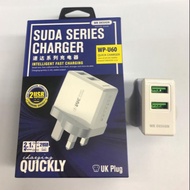 WK DESIGN WP-U60 CHARGER ADAPTER(2USB)