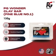 Perma Glass PG Wonder Clay Bar (Fine Blue No. 1) (150g) | Paintwork Cleaner, Surface Contaminant Rem