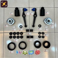 30 ITEM COMPLETE SET FOR PERODUA KANCIL 660/850 - LOWER ARM/CROSSMEMBER BUSH/ABSORBER MOUNTING/COIL SPRING